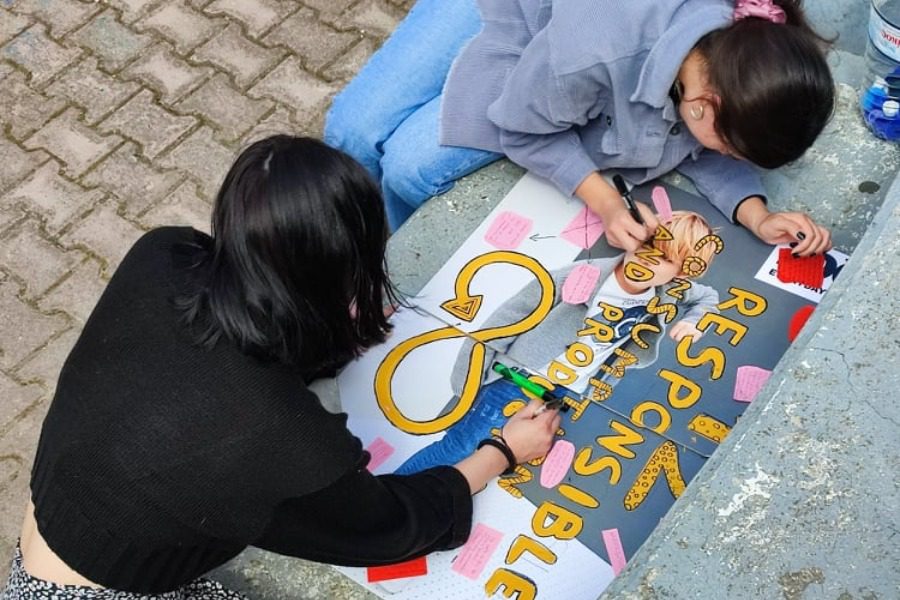 «Trash Art» με μαθητές του 2ου ΕΠΑΛ στο Πανεπιστήμιο
