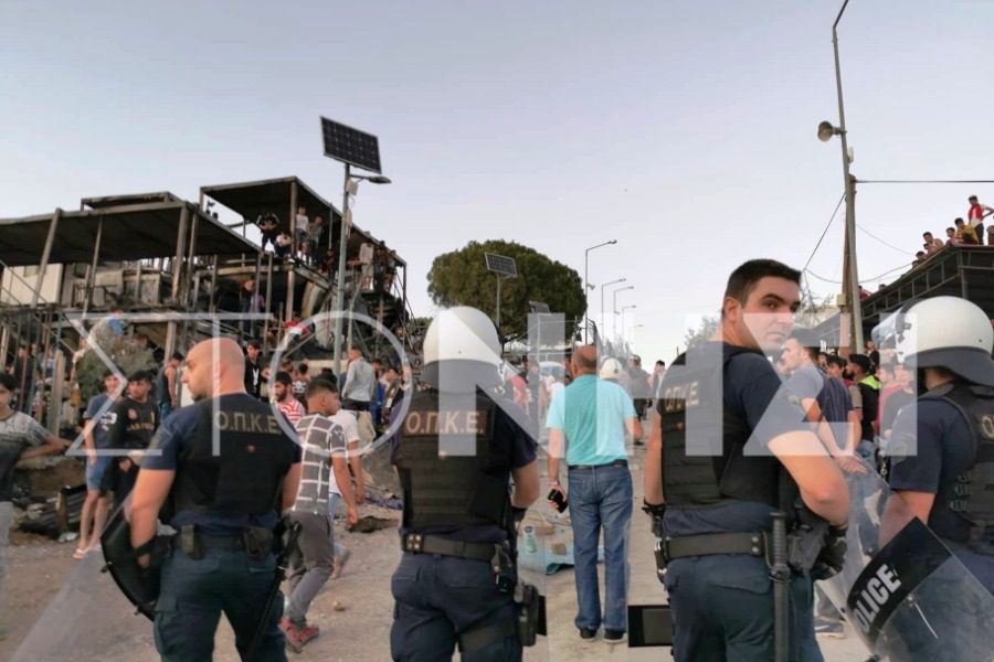 Σπεύδουν στη Μυτιλήνη ο Αρχηγός της Αστυνομίας μαζί με αστυνομικές δυνάμεις