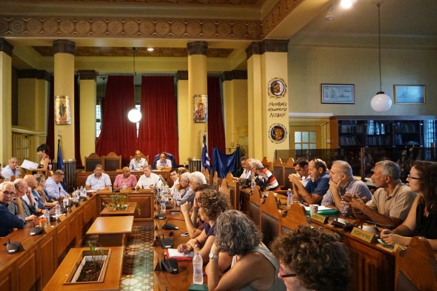 Πρώτο δημοτικό συμβούλιο του νέου Δήμου Μυτιλήνης
