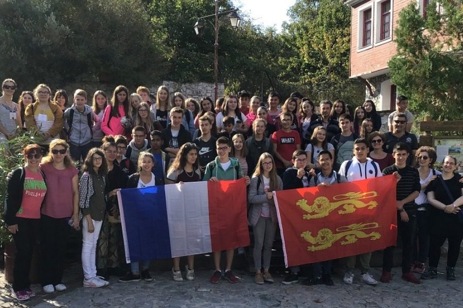 Γάλλοι μαθητές στην Αγιάσο