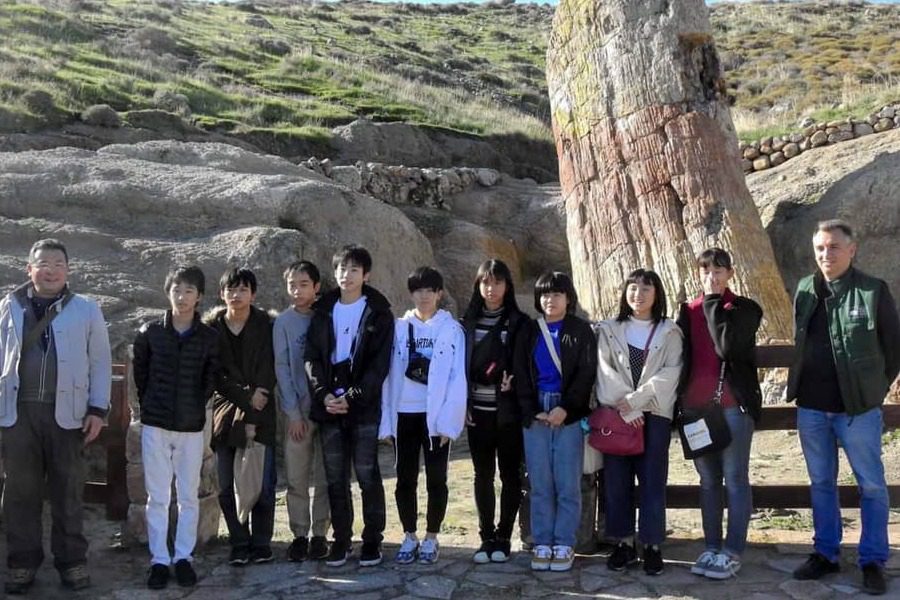 Η Λέσβος εκπαιδευτικός προορισμός για μαθητές από την Ιαπωνία