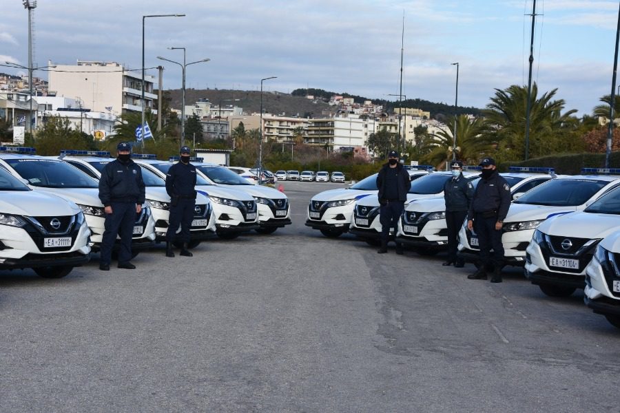 42 νέα οχήματα στην Αστυνομική Διεύθυνση Βορείου Αιγαίου 