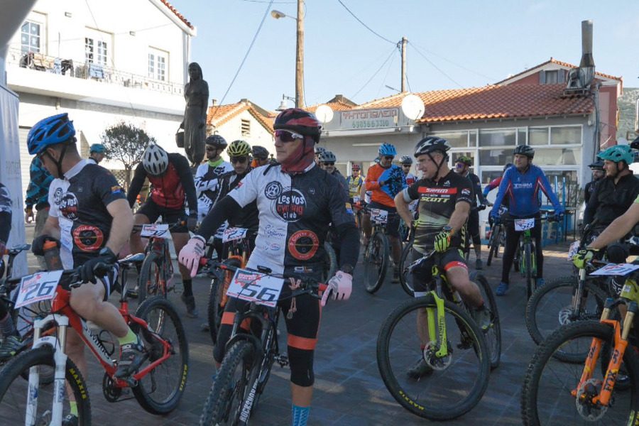 Μεγάλη συμμετοχή στον ποδηλατικό άγωνα ‘Grande Gera MTB’