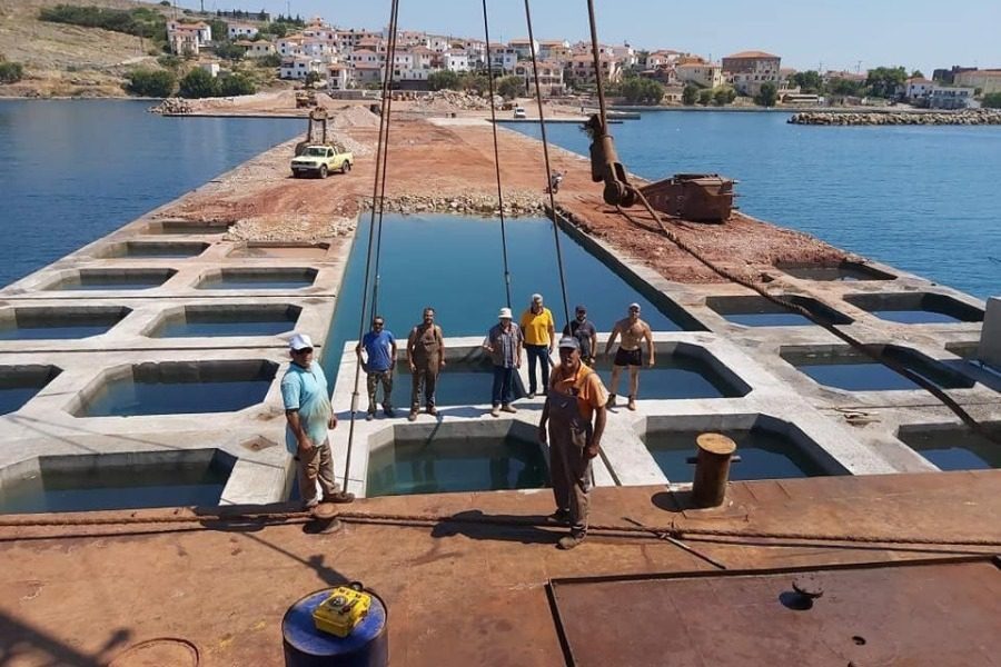 Συμπληρωματικά έργα στο λιμάνι Σιγρίου 