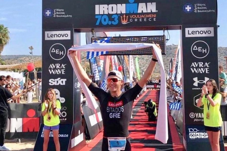 Πρωταθλητής ο Μπιτάδος στον αγώνα Ironman Greece