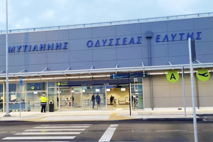 Στα επίπεδα του 2019 η επιβατική κίνηση στο αεροδρόμιο Μυτιλήνης