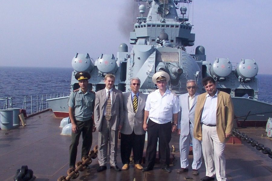 Στη Λήμνο το 2004 το καταδρομικό «Μόσχα» που βύθισαν οι Ουκρανοί στη Μαύρη Θάλασσα
