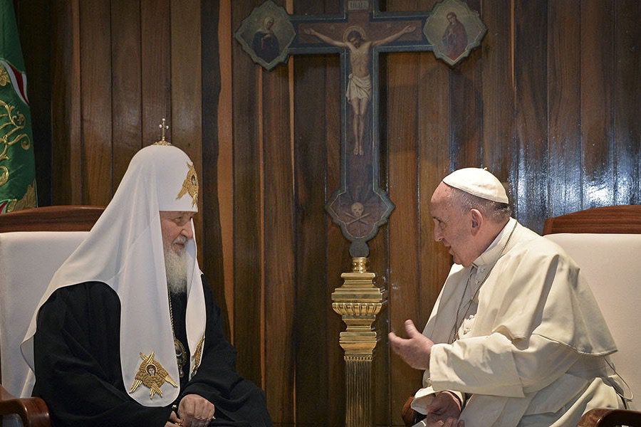 Ο πάπας δεν θα συναντηθεί με τον πατριάρχη Κύριλλο