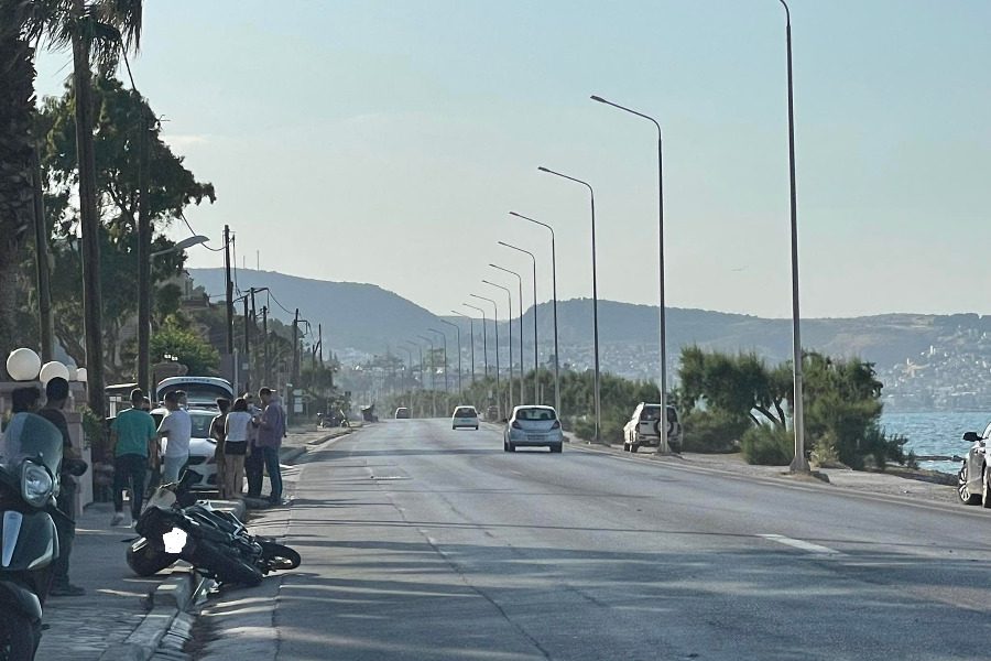 Δύο τροχαία ατυχήματα σε ένα απόγευμα στη Μυτιλήνη