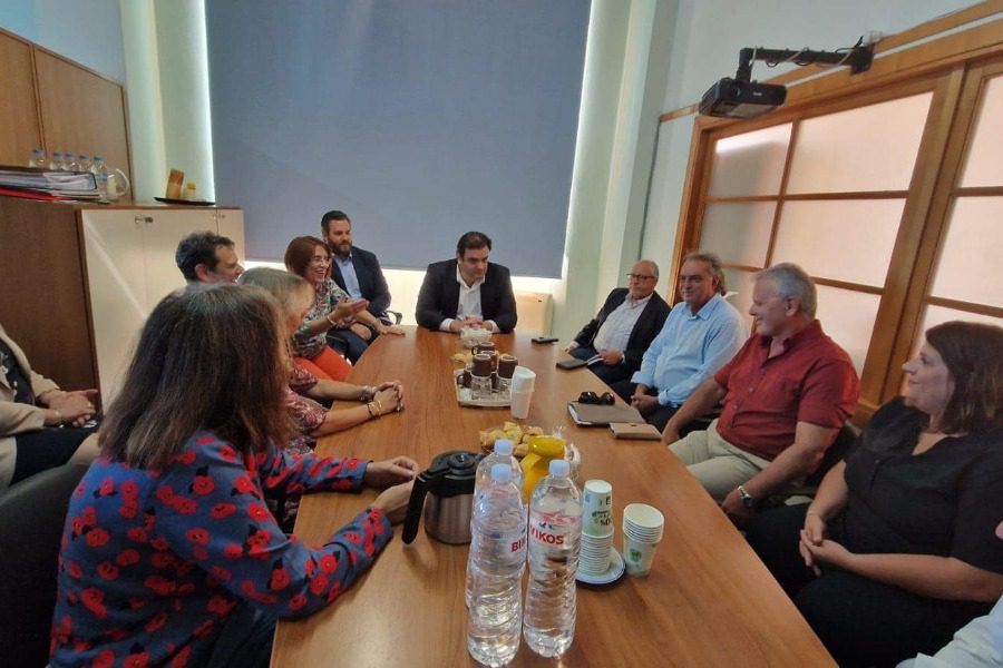 Με φορείς της εκπαίδευσης της Λέσβο συναντήθηκε ο υπουργός Παιδείας