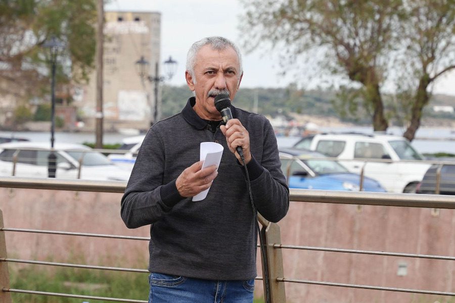 Συγκέντρωση διαμαρτυρίας ελαιοπαραγωγών στην Μυτιλήνη
