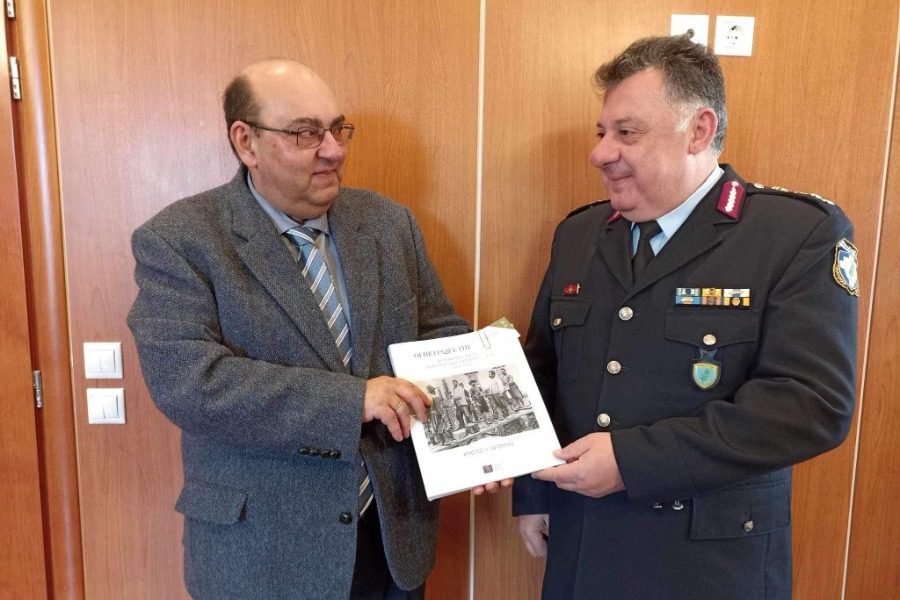 Συνάντηση Βέρρου με το νέο Αστυνομικό Διευθυντή Βορείου Αιγαίου 