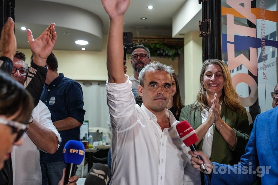 Νέος Δήμαρχος Μυτιλήνης εκλέχθηκε ο Παναγιώτης Χριστόφας 