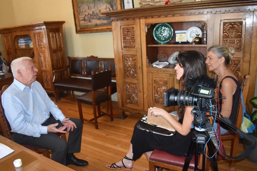 Συνέντευξη του Περιφερειάρχη στη Γαλλική τηλεόραση 
