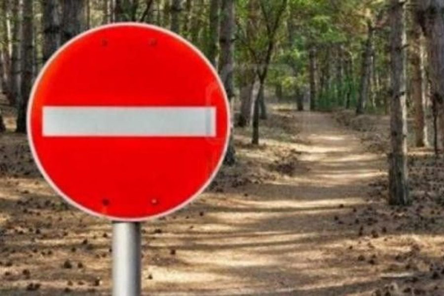 Απαγορεύεται η κυκλοφορία στα δάση