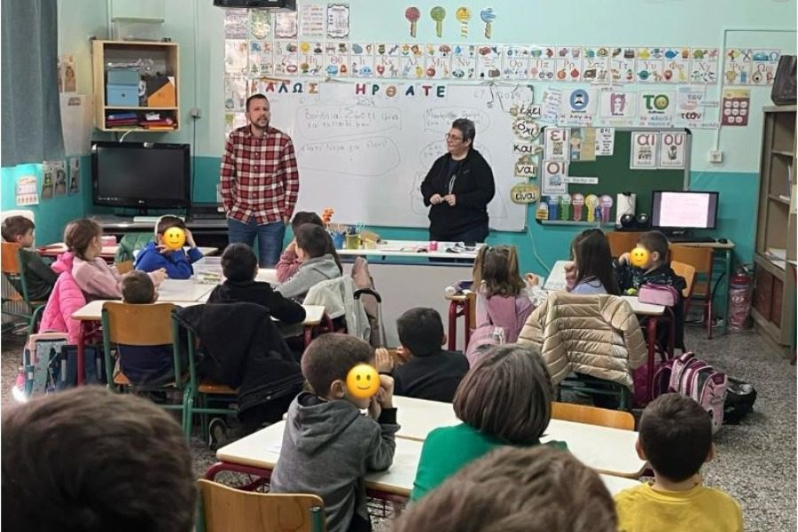 Δράση ευαισθητοποίησης δημοτικού σχολείου Κάσπακα και κοινωνικών δομών Δήμου Λήμνου