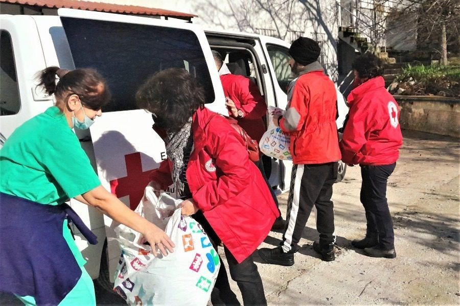 Ο Ερυθρός Σταυρός Μυτιλήνης συγκεντρώνει ειδή πρώτης ανάγκης για Τουρκία και Συρία  