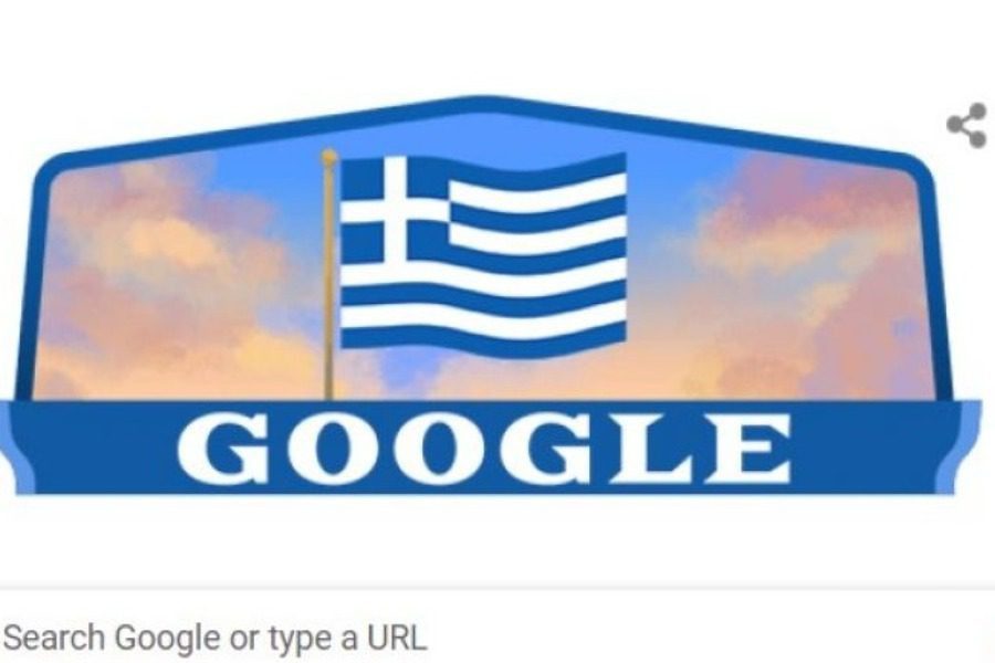 Η Google τιμά την 25η Μαρτίου 
