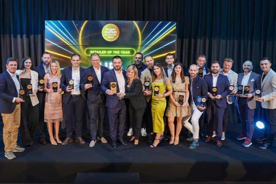 Η Lidl Ελλάς στην κορυφή του λιανεμπορίου ως Retailer of the Year στα Supermarket Awards 2023 