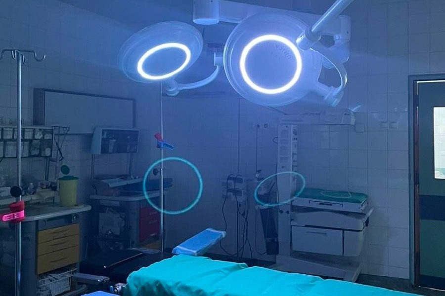 Σύγχρονοι χειρουργικοί προβολείς στο Νοσοκομείο Μυτιλήνης