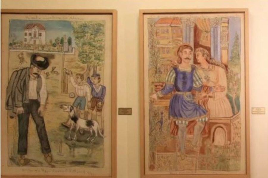 O Θεόφιλος «μπαίνει» με τους πίνακές του στο Μουσείο του Λούβρου