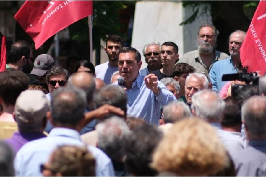 «Κάθε προοδευτική ψήφος που δεν θα πάει στον ΣΥΡΙΖΑ ευνοεί το σχέδιο της ΝΔ»