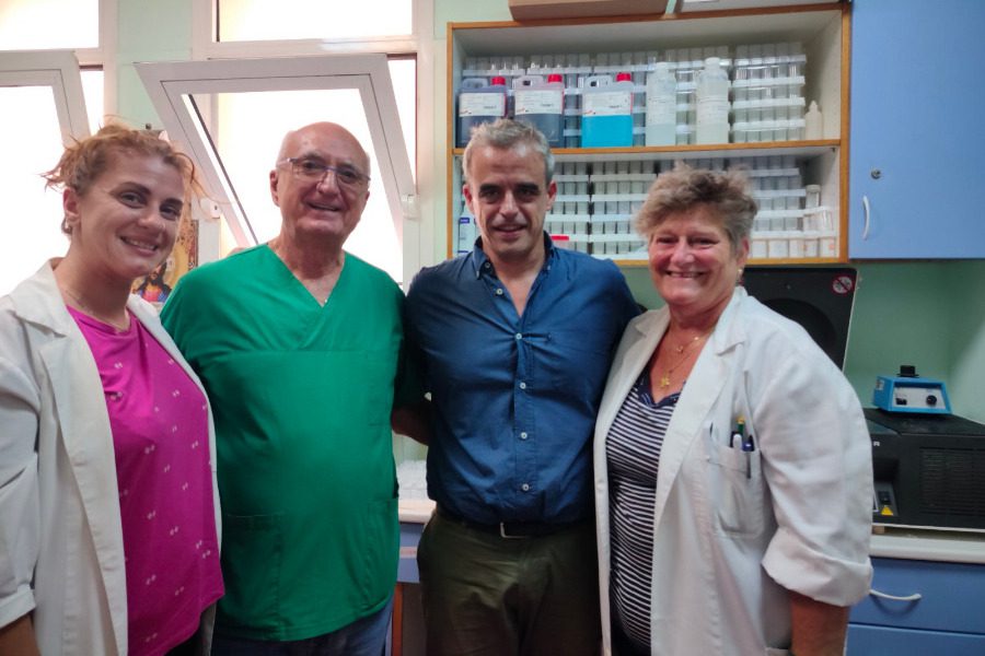 Νοσοκομείο, ΕΚΑΒ, ΕΦΚΑ και Κέντρο Υγείας Μυτιλήνης επισκέφτηκε ο Χριστόφας